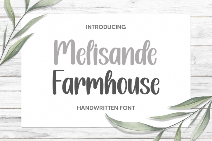 Melisande Farmhouse Font Download