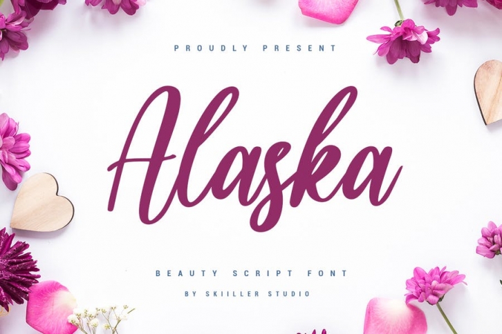 Alaska - Beauty Script Font Font Download