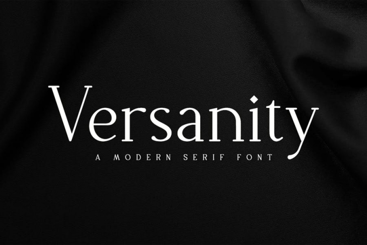 Versanity - Business Font Font Download