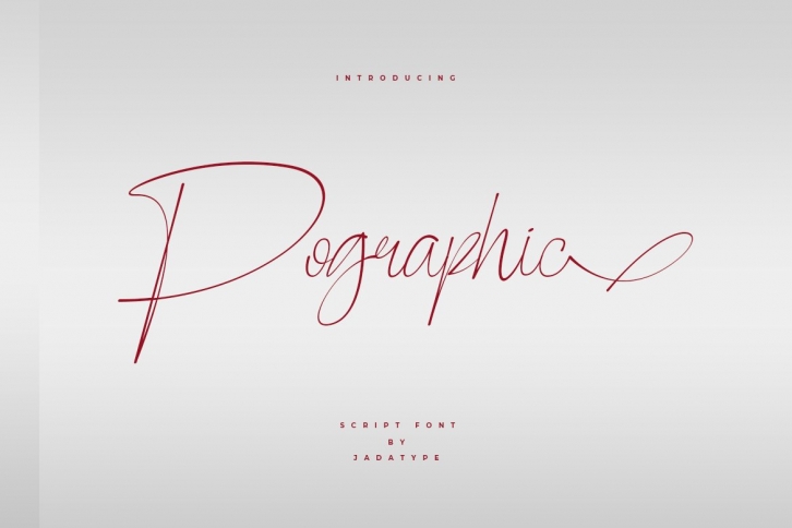 Pographic Font Download