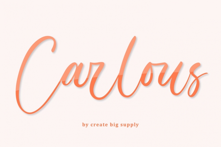 Carlous Font Download