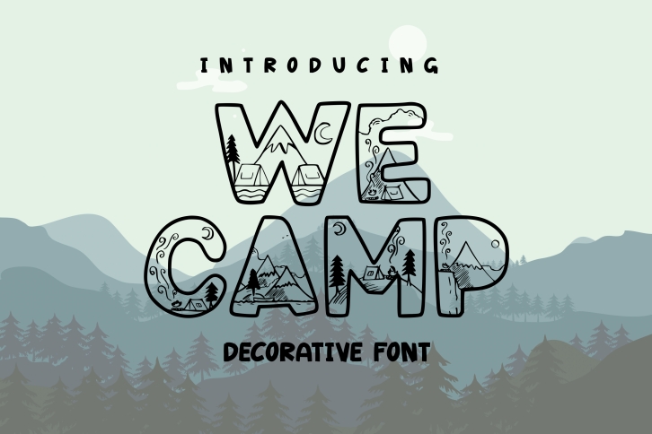 We Camp Font Download