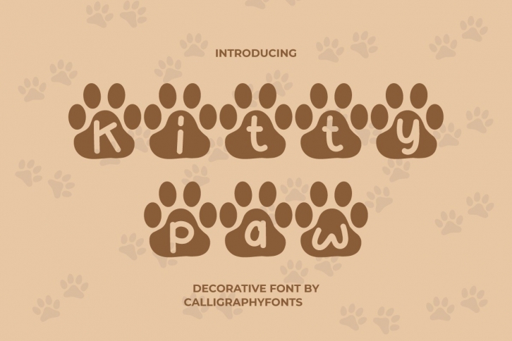 Kitty Paw Font Download