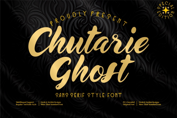 Chutarie Ghost Font Download
