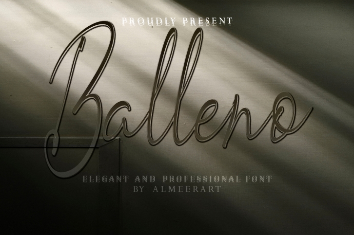 Balleno Font Download