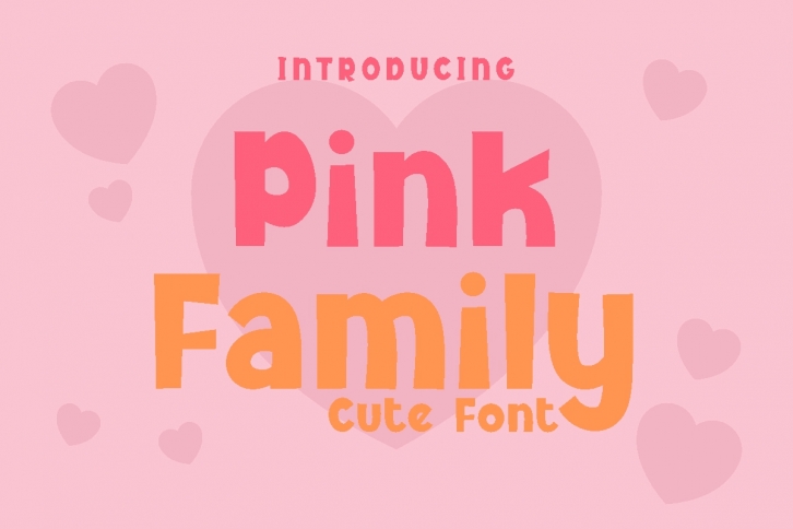 Pink Family Font Download