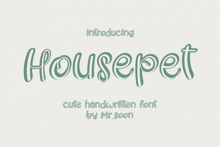 Housepet Font Download