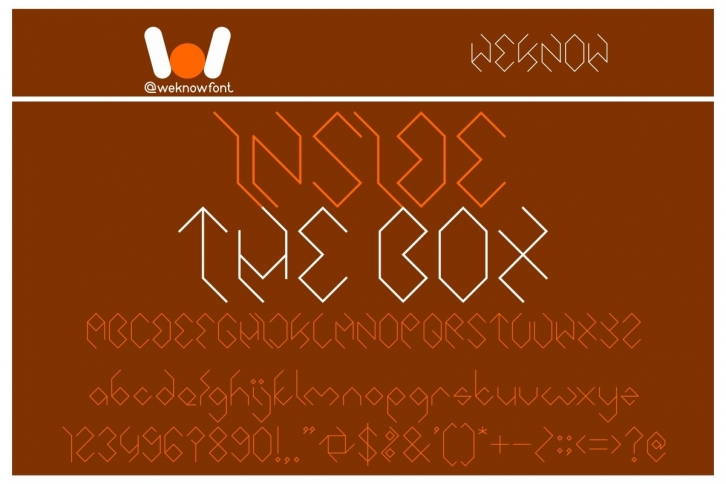 Inside the Box Font Download