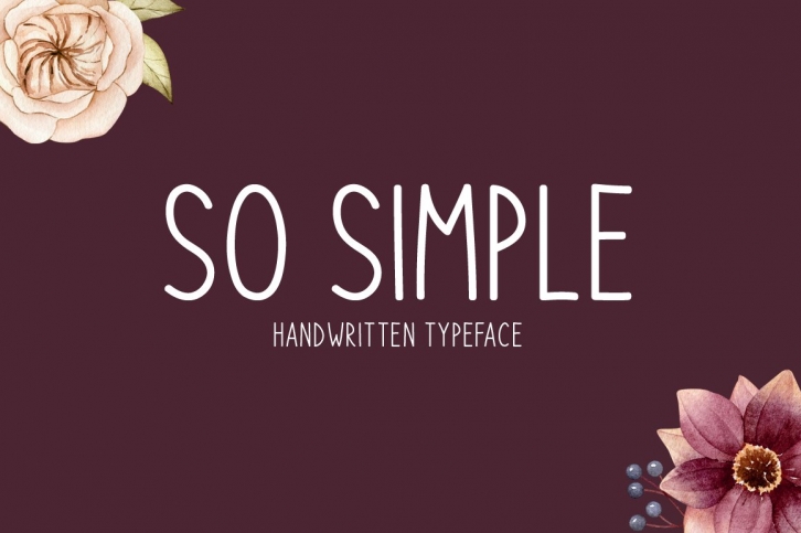So Simple Font Download