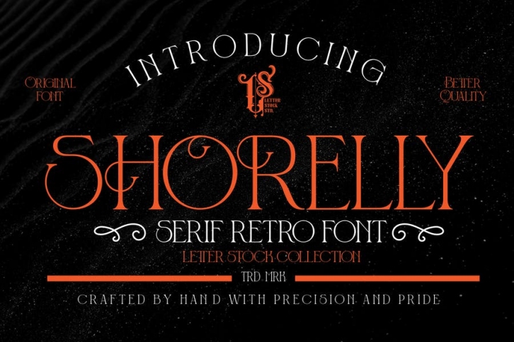 Shorelly - Serif Decorative Font Font Download