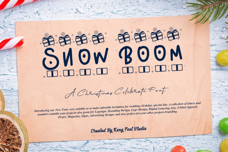 Snow Boom Font Download