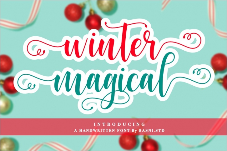Winter Magical Font Download