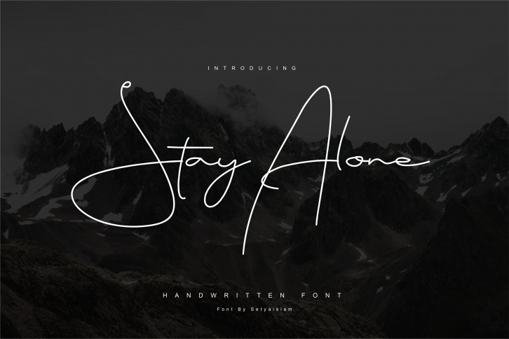 Stay Alone Font Download