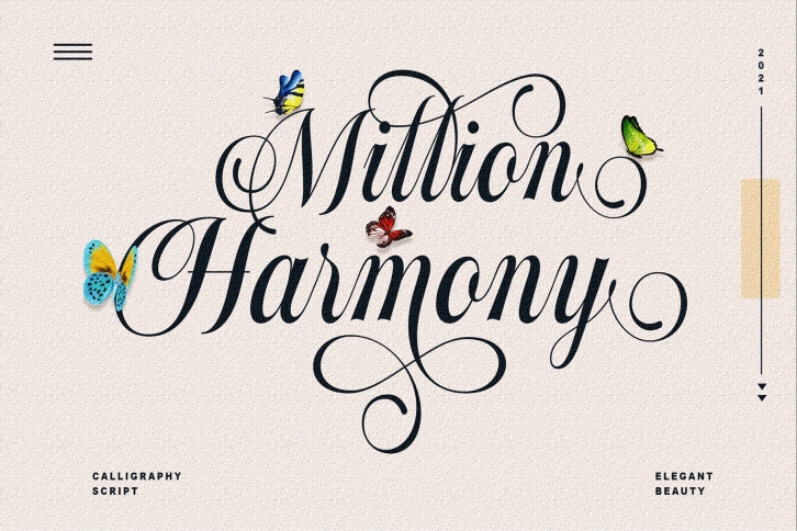 Million Harmony Font Download