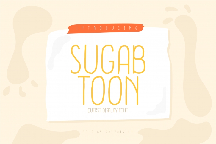 Sugab Toon Font Download
