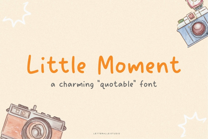 Little Moment Handwritten Font Download