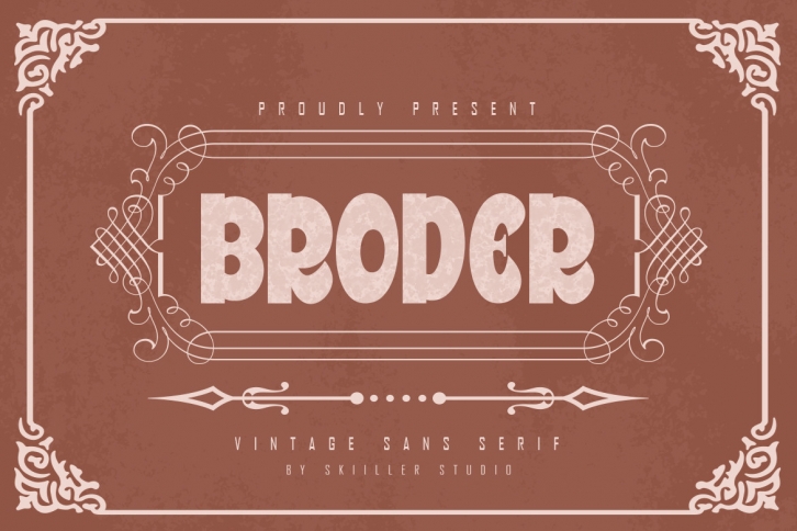 Broder Font Download