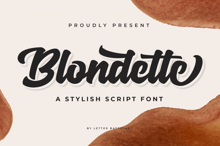 Blondette Font Download