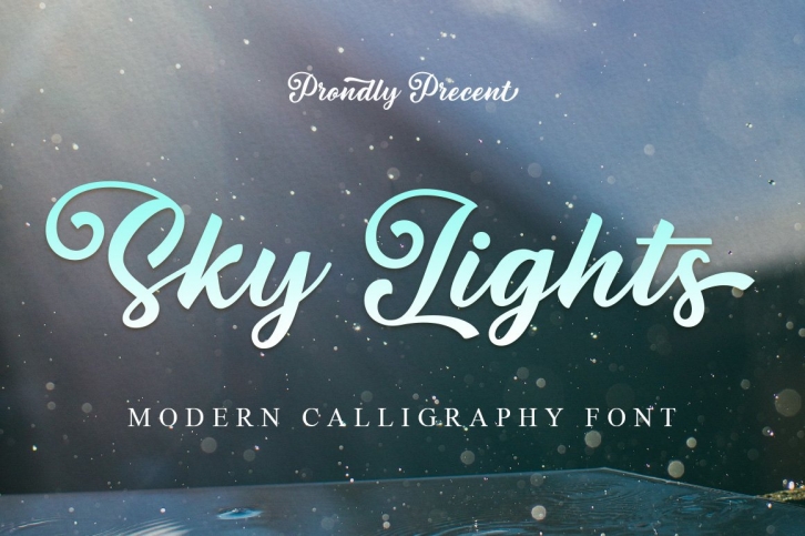 Sky Light Script Font Download