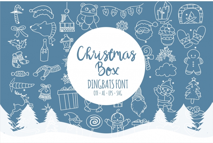 Christmas Box Font Download