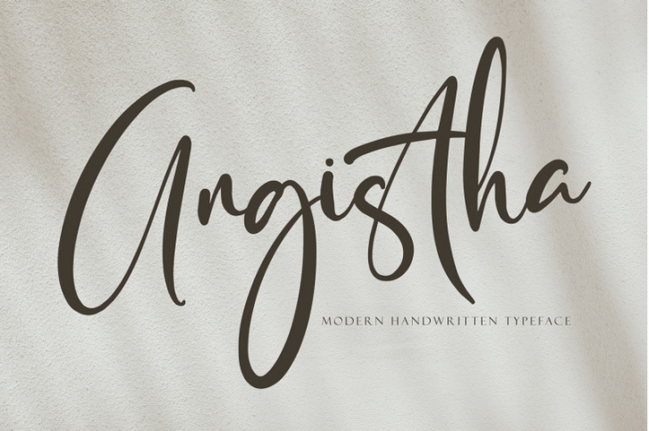 Angistha Font Download