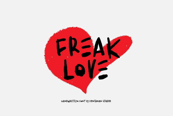 Freak Love Font Download