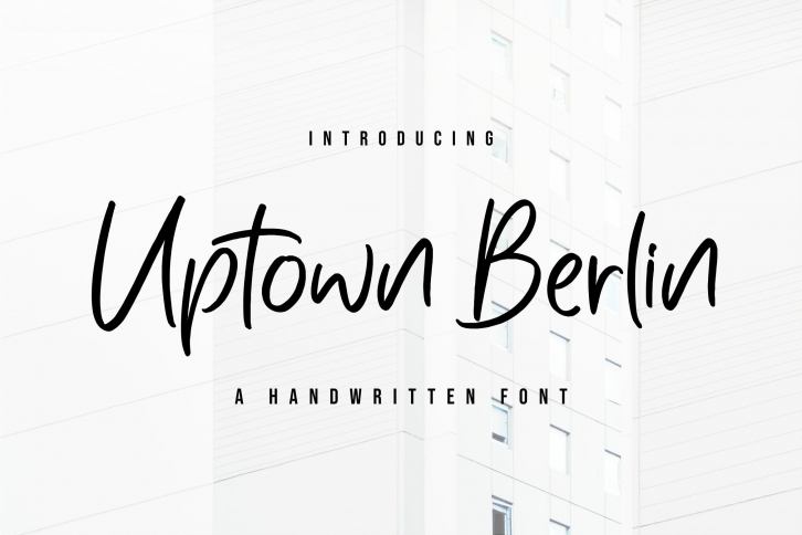 Uptown Berlin Handwritten Font Download