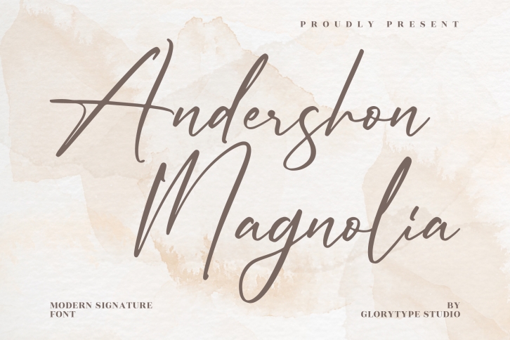 Andershon Magnolia Font Download