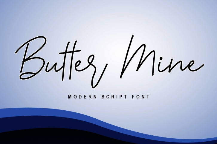 Butter Mine Font Download