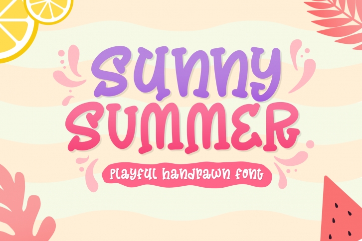 Sunny Summer Font Download