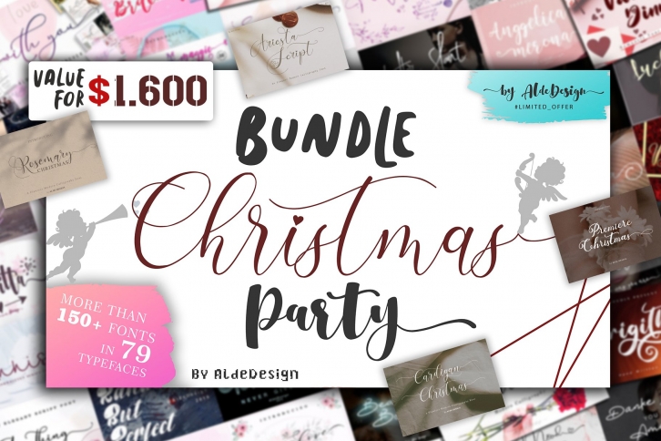 THE CHRISTMAS PARTY Font Download