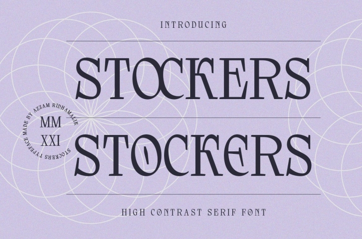 Stockers Font Download