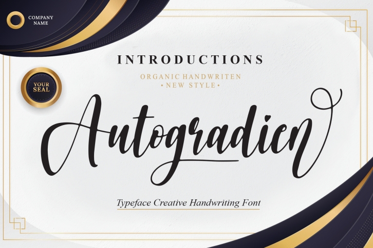 Autogradien Font Download