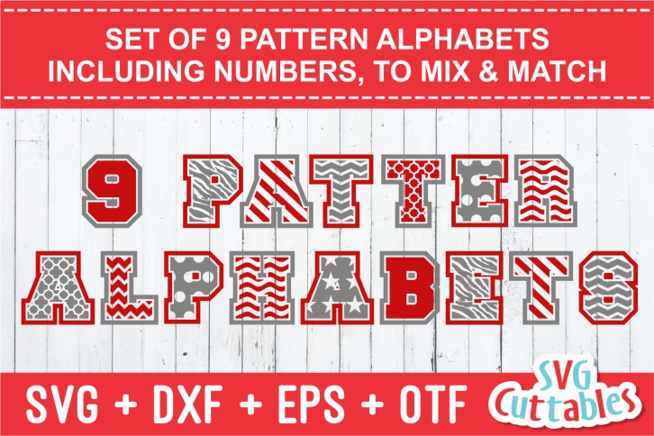 Pattern Alphabet Font Download