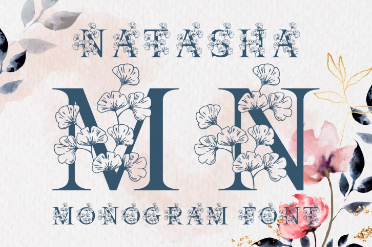 Monogram Natasha Font Download