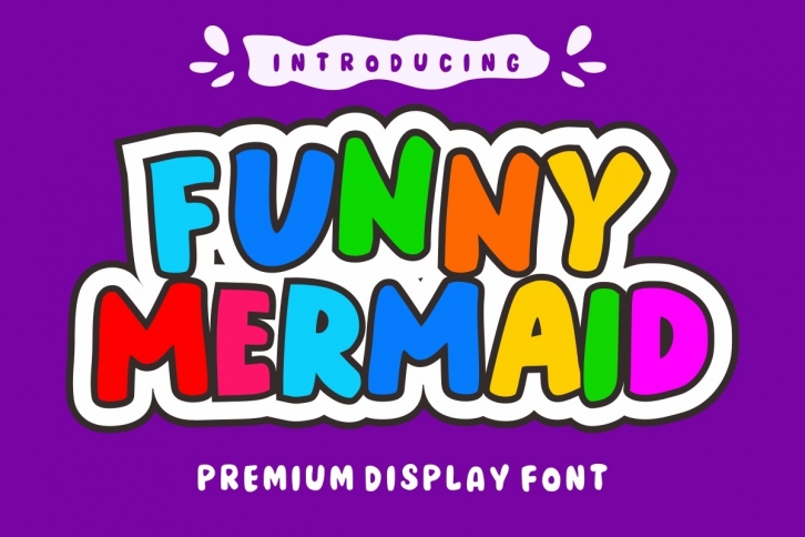 Funny Mermaid Font Download