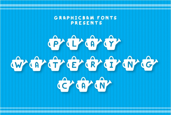 Play Watering Can Font Download