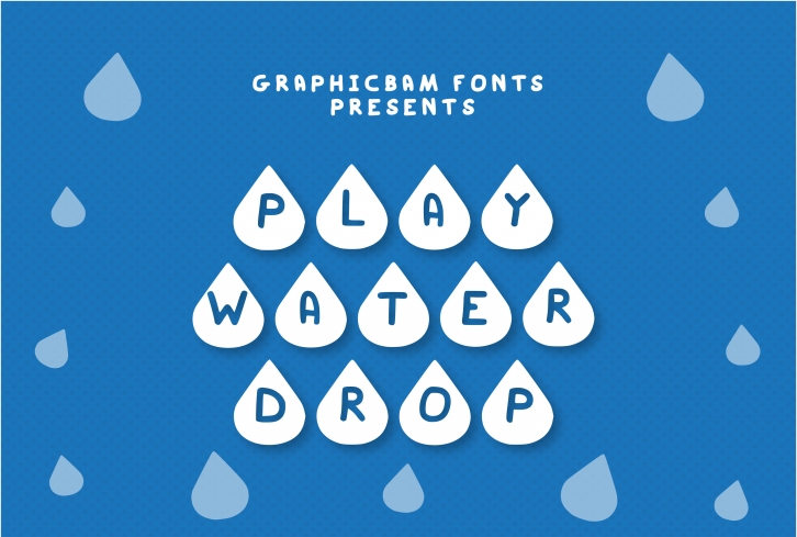 Play Water Drop Font Download