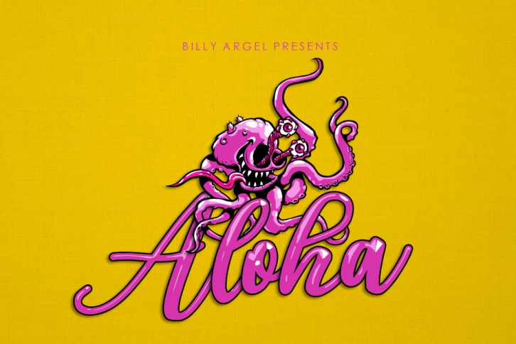 Aloha Octopus Font Download