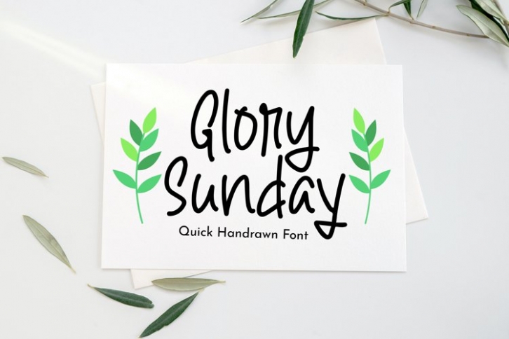Glory Sunday Font Download
