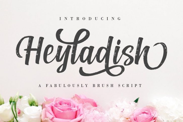 Heyladish Brush Script Font Download