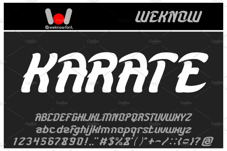 Karate font Font Download