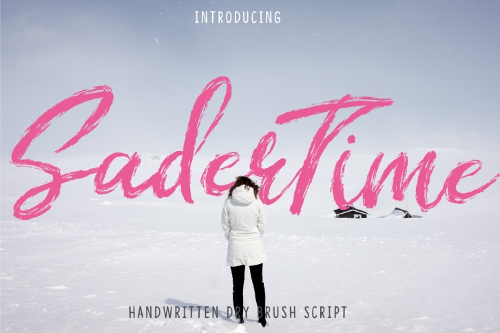 Sadertime Font Download