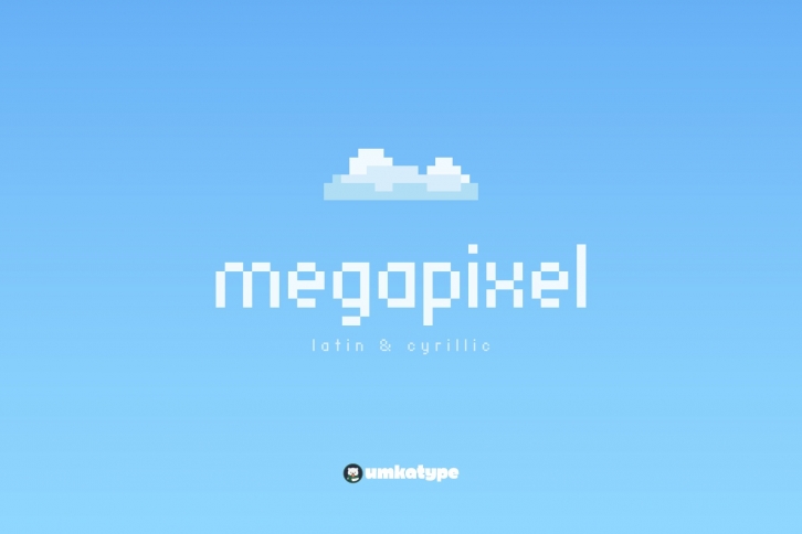 Megapixel Font Download