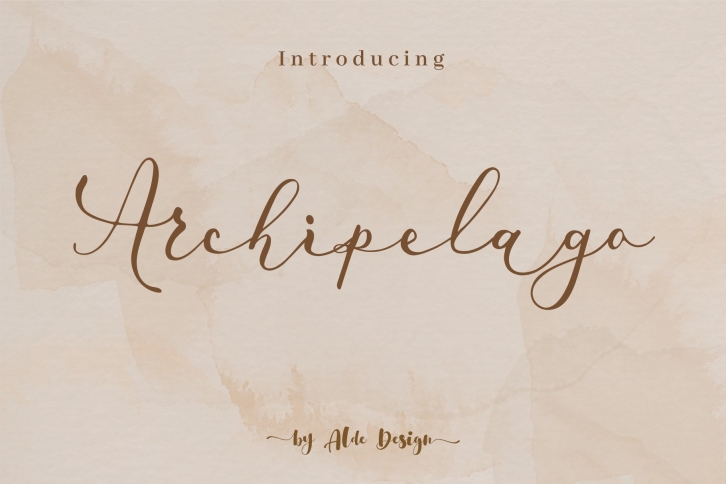 Archipelago Christmas Script Font Download