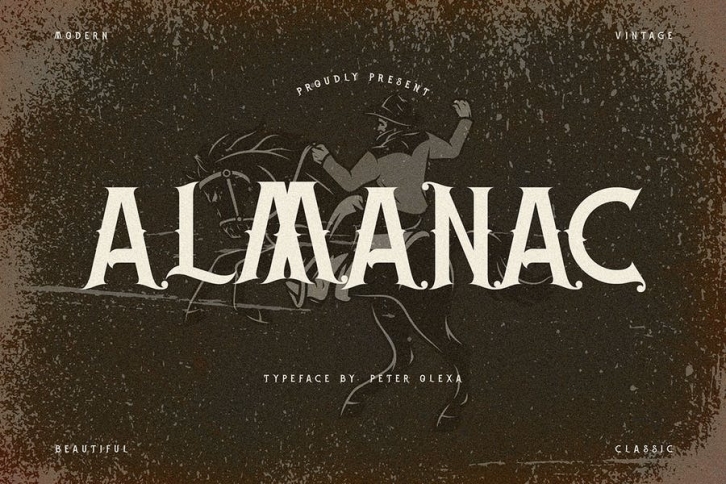 Almanac - Vintage Serif Font Font Download