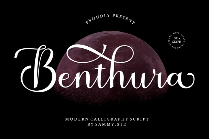 Benthura Script Font Download