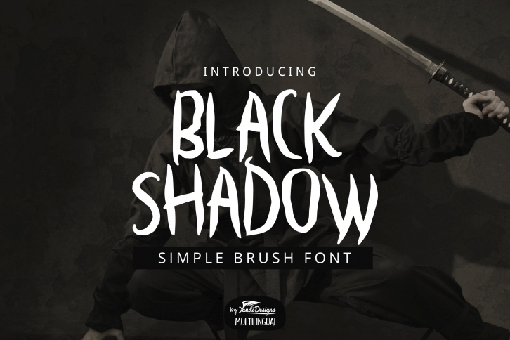 Black Shadow Font Download