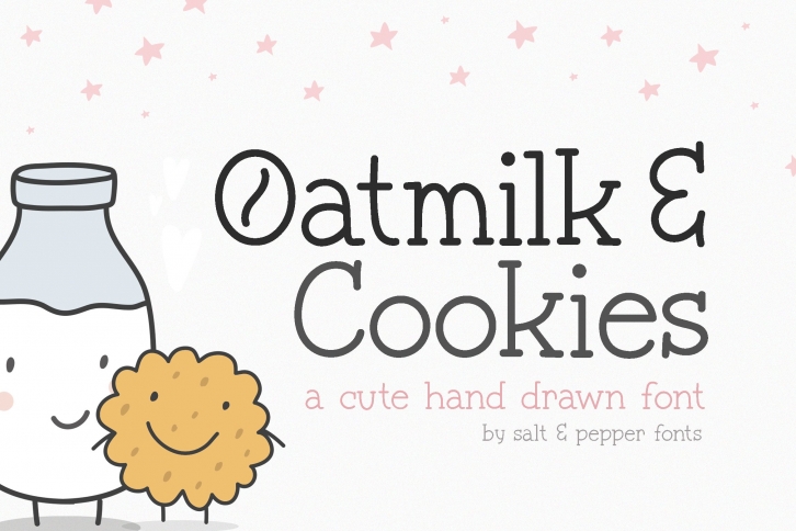 Oatmilk  Cookies Font Download