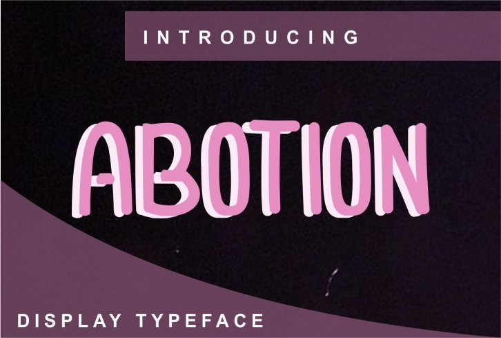 Abotion Font Download